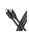 axagon BUCM2-CM15AB Kabel USB-C - USB-C, 1.5m 5A charging, ALU, 240W PD, oplot, USB2.0 - nr 23