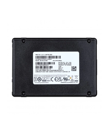 samsung semiconductor Dysk SSD Samsung PM1743 384TB U3 NVMe PCIe 50 MZWLO3T8HCLS-00A07 (DPWD 1) nr 1
