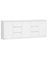 top e shop Komoda COSTA 1D3S+2D3S  biały - nr 1