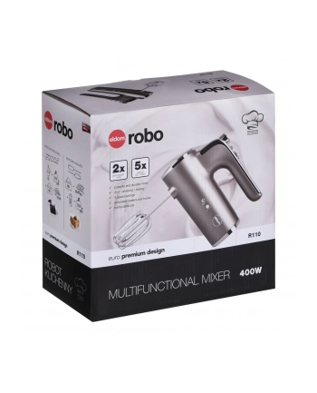 ELDOM ROBOT KUCHENNY ROBO, 400 W, PRZYCISK TURBO R nr 1