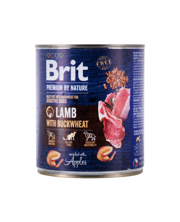 Brit Premium By Nature Lamb'amp;BUCKWHEAT 800g nr 2