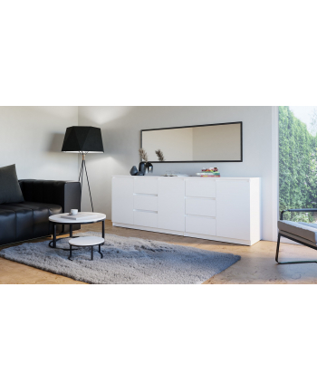 top e shop Komoda COSTA 1D3S+2D3S  biały nr 1