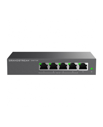 Grandstream GWN 7700P 5xGbE, 4xPOE, niezarządzalny switch