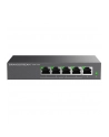 Grandstream GWN 7700P 5xGbE, 4xPOE, niezarządzalny switch - nr 4