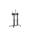 digitus Stojak mobilny pojedynczy z półką i uchwytem na kamerę, 1xLCD max. 120' max. 140kg, VESA max. 1000x600 - nr 11