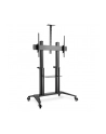 digitus Stojak mobilny pojedynczy z półką i uchwytem na kamerę, 1xLCD max. 120' max. 140kg, VESA max. 1000x600 - nr 13