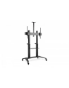digitus Stojak mobilny pojedynczy z półką i uchwytem na kamerę, 1xLCD max. 120' max. 140kg, VESA max. 1000x600 - nr 1