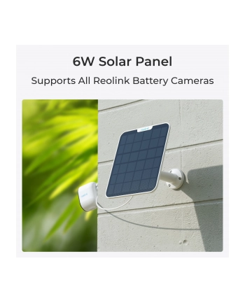 Reolink Panel Solarny 2 Do Kamer Biały 6W nr 1