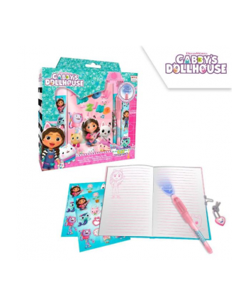 Pamiętnik z magicznym długopisem Koci Domek Gabi. Gabby's Dollhouse GD00038 Kids Euroswan
