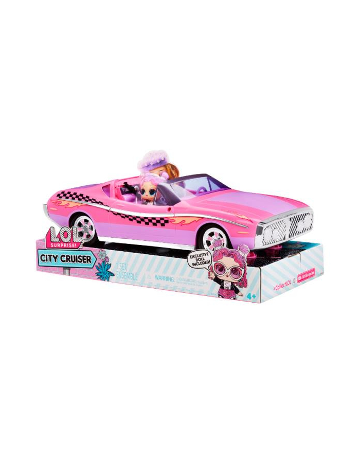 mga entertainment LOL Surprise City Cruiser Różowy samochód + laleczka 591771 główny