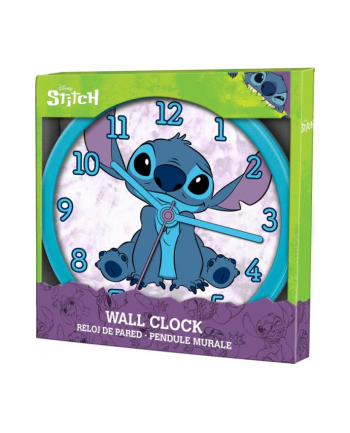 Zegar ścienny 25cm Stitch LAS3015 Kids Euroswan nr 1