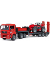 Bruder Man Tga Z Naczepą I Ładowarką Manitou Mlt633 02774 - nr 1