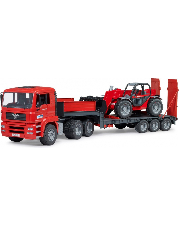 Bruder Man Tga Z Naczepą I Ładowarką Manitou Mlt633 02774 główny