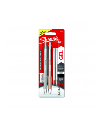 Sharpie S GEL METAL ASST 07 BLK BL2+2 REF PE