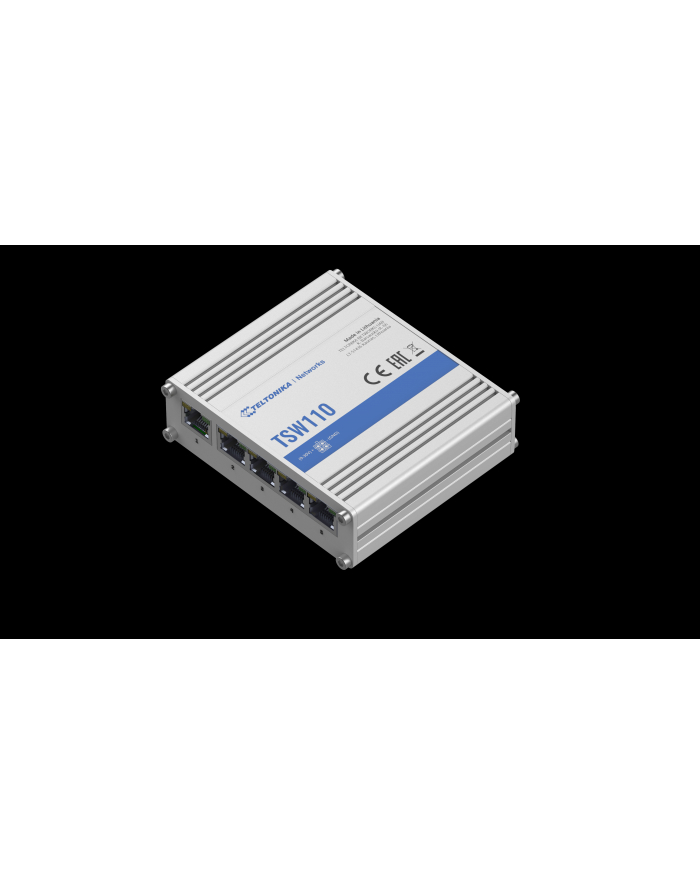 teltonika Przełącznik przemysłowy TSW110 5xGigabit Ethernet główny