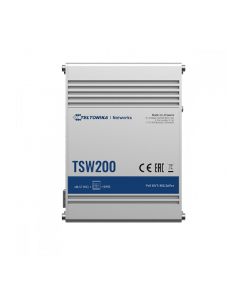 teltonika Przełącznik przemysłowy TSW200 2xSFP 8xPoE+ 8xGbE