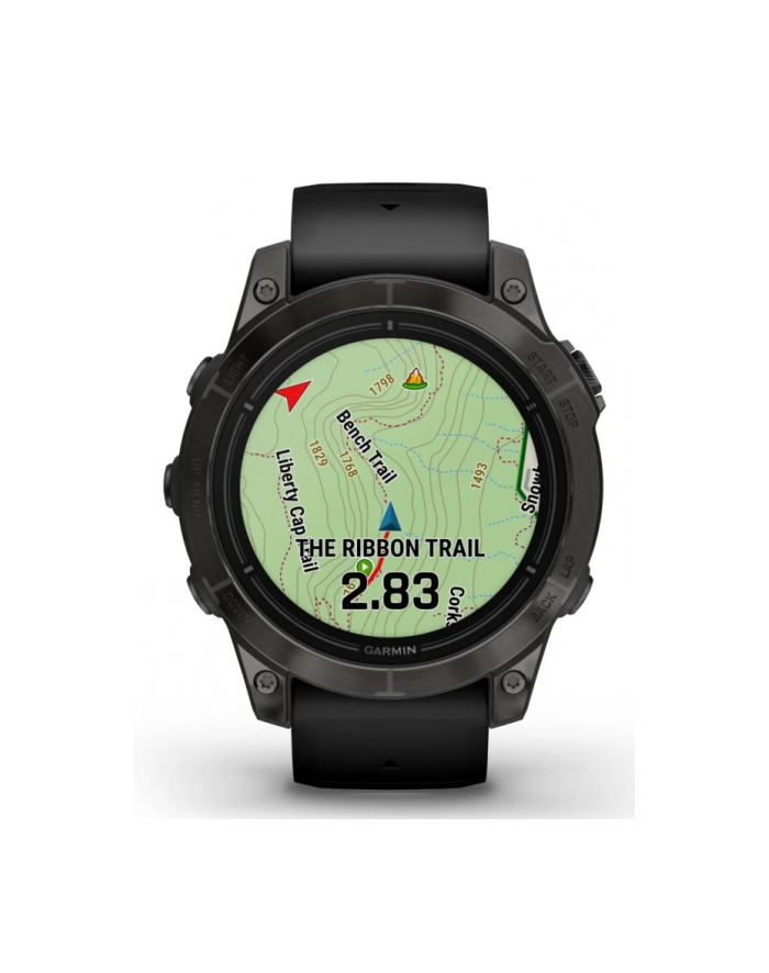 Zegarek sportowy Garmin EPIX PRO g2 47mm Slate Gray Black / Black Band główny