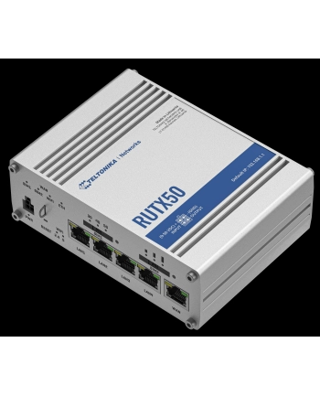 teltonika Router 5G RUTX50 Dual Sim, GNSS, WiFi, 4xLAN, USB2.0