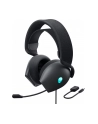 dell Słuchawki Alienware Wired Headset AW520H Dark - nr 34