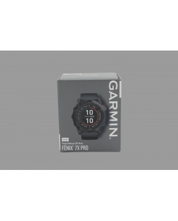 Zegarek sportowy Garmin Fenix 7X Pro Solar Edition Slate Grey / Black Band nr 1