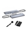 Stacja dokująca USB-C Metal Ergonomic 4K 3x Display Docking Station PD 100W + i-tec Universal Charger 100W (bundle) - nr 19