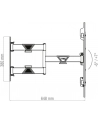 HAGOR BrackIT XXL HD II, wall mount (Kolor: CZARNY) - nr 11