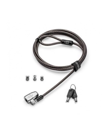 kensington Blokada do laptopa ClickSafe 2.0 3-in-1 Keyed T-Bar, Nano, Wedge nr 2