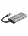 DeLOCK external USB 3.2 hub grey - USB3.2> 2 x USB Type-A + 2 x USB Type-C - nr 2