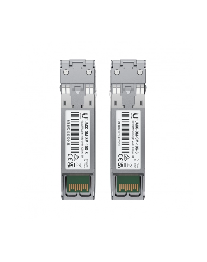 ubiquiti networks UBIQUITI UACC-OM-SM-10G-S-2 OPTICAL MODULE SINGLE-MOD-E MODULE 10GBPS 2-PACK główny