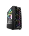 Sharkoon RGB HEX, tower housing (Kolor: CZARNY, tempered glass side panel) - nr 28