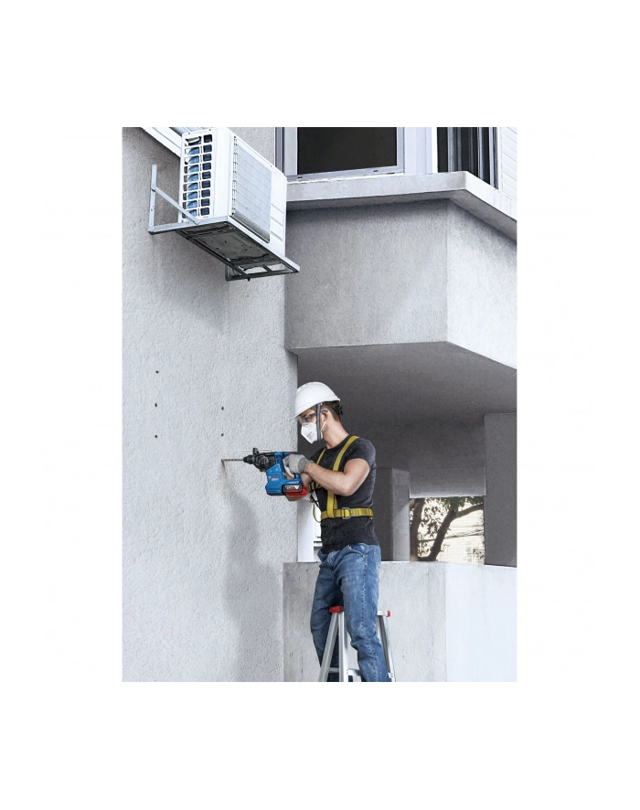 bosch powertools Bosch Cordless Hammer Drill GBH 18V-24 C Professional, 18V (blue/Kolor: CZARNY, 2x Li-Ion battery 5.0Ah, Bluetooth, in L-BOXX) główny