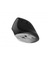 natec Mysz bezprzewodowa wertykalna Crake 2 2400 DPI Bluetooth 5.2 + 2.4GHz Czarna - nr 24