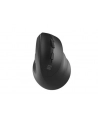 natec Mysz bezprzewodowa wertykalna Crake 2 2400 DPI Bluetooth 5.2 + 2.4GHz Czarna - nr 32