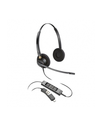 POLY EncorePro 525 EP525-M USB MICROSOFT TEAMS CERTIFIED STEREO USB-A ' USB-C HEADSET