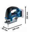 bosch powertools Bosch Cordless Jigsaw GST 18V-155 BC Professional solo, 18V (blue/Kolor: CZARNY, without battery and charger, in L-BOXX) - nr 14