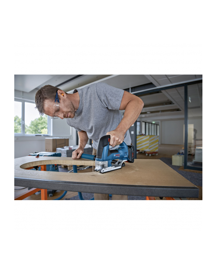 bosch powertools Bosch Cordless Jigsaw GST 18V-155 BC Professional solo, 18V (blue/Kolor: CZARNY, without battery and charger, in L-BOXX) główny