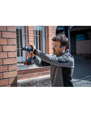 bosch powertools Bosch Cordless Impact Drill GSB 18V-90 C Professional, 18V (blue/Kolor: CZARNY, 2x Li-Ion battery 4.0Ah, in L-BOXX)