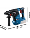 bosch powertools Bosch Cordless Hammer Drill GBH 18V-24 C Professional solo, 18V (blue/Kolor: CZARNY, without battery and charger, with Bluetooth, in L-BOXX) - nr 18