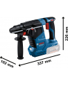 bosch powertools Bosch Cordless Hammer Drill GBH 18V-24 C Professional, 18V (blue/Kolor: CZARNY, 2x Li-Ion battery 5.0Ah, Bluetooth, in L-BOXX) - nr 3