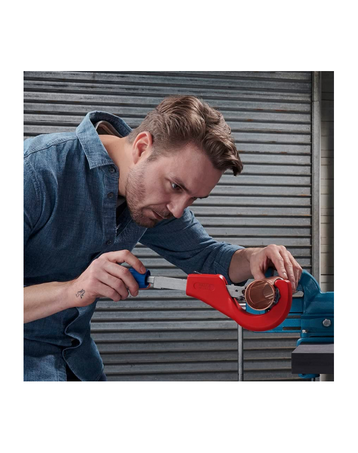 KNIPEX TubiX XL pipe cutter (red, O 6 - 76mm) główny