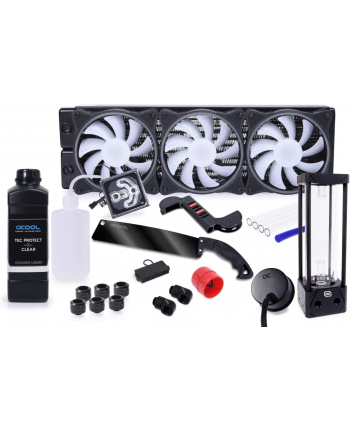 Alphacool Core Hurrican 360mm XT45 360mm, water cooling (Kolor: CZARNY/Kolor: BIAŁY)