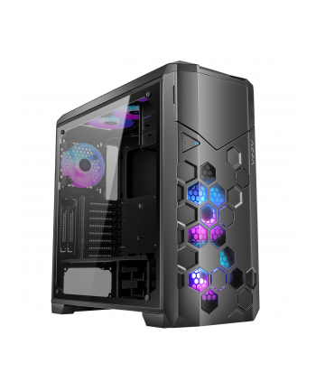 AZZA Storm 6000B ARGB, tower case (Kolor: CZARNY, tempered glass)