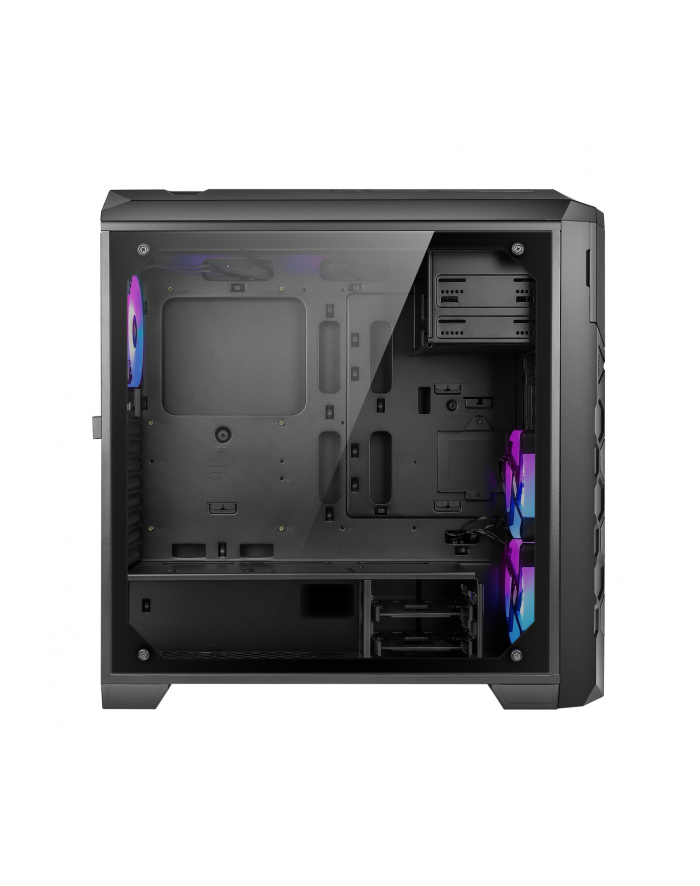 AZZA Storm 6000B ARGB, tower case (Kolor: CZARNY, tempered glass) główny