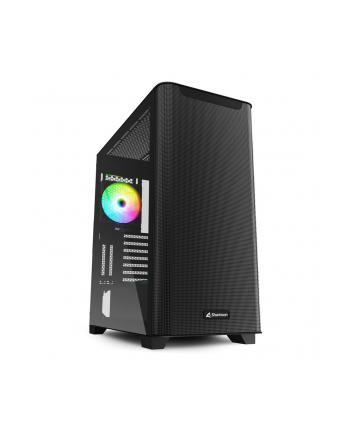 Sharkoon M30 RGB, tower case (Kolor: CZARNY, tempered glass)