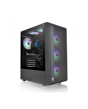 Thermaltake S200 TG ARGB, tower housing (Kolor: CZARNY, tempered glass)