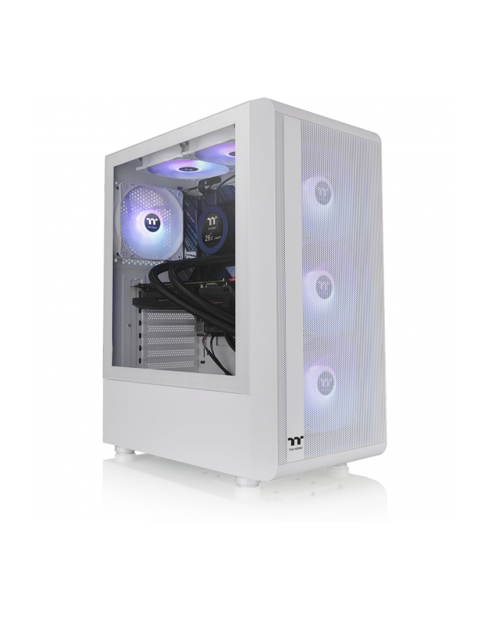 Thermaltake S200 TG ARGB Snow, tower case (Kolor: BIAŁY, tempered glass) główny