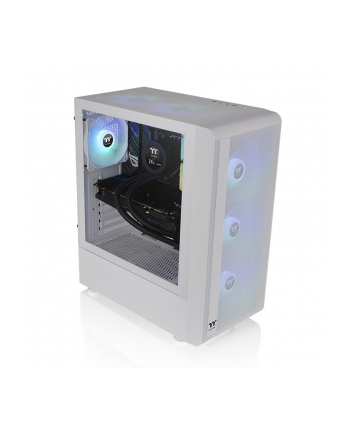 Thermaltake S200 TG ARGB Snow, tower case (Kolor: BIAŁY, tempered glass)