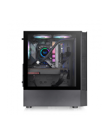 Thermaltake View 200 TG ARGB, tower case (Kolor: CZARNY, tempered glass)