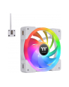 Thermaltake SWAFAN EX14 RGB PC Cooling Fan White TT Premium Edition, case fan (Kolor: BIAŁY, pack of 3, incl. controller) - nr 19