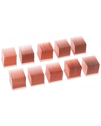 Alphacool GPU RAM Copper Heatsinks 14x14mm, heatsink (copper, 10 pieces)